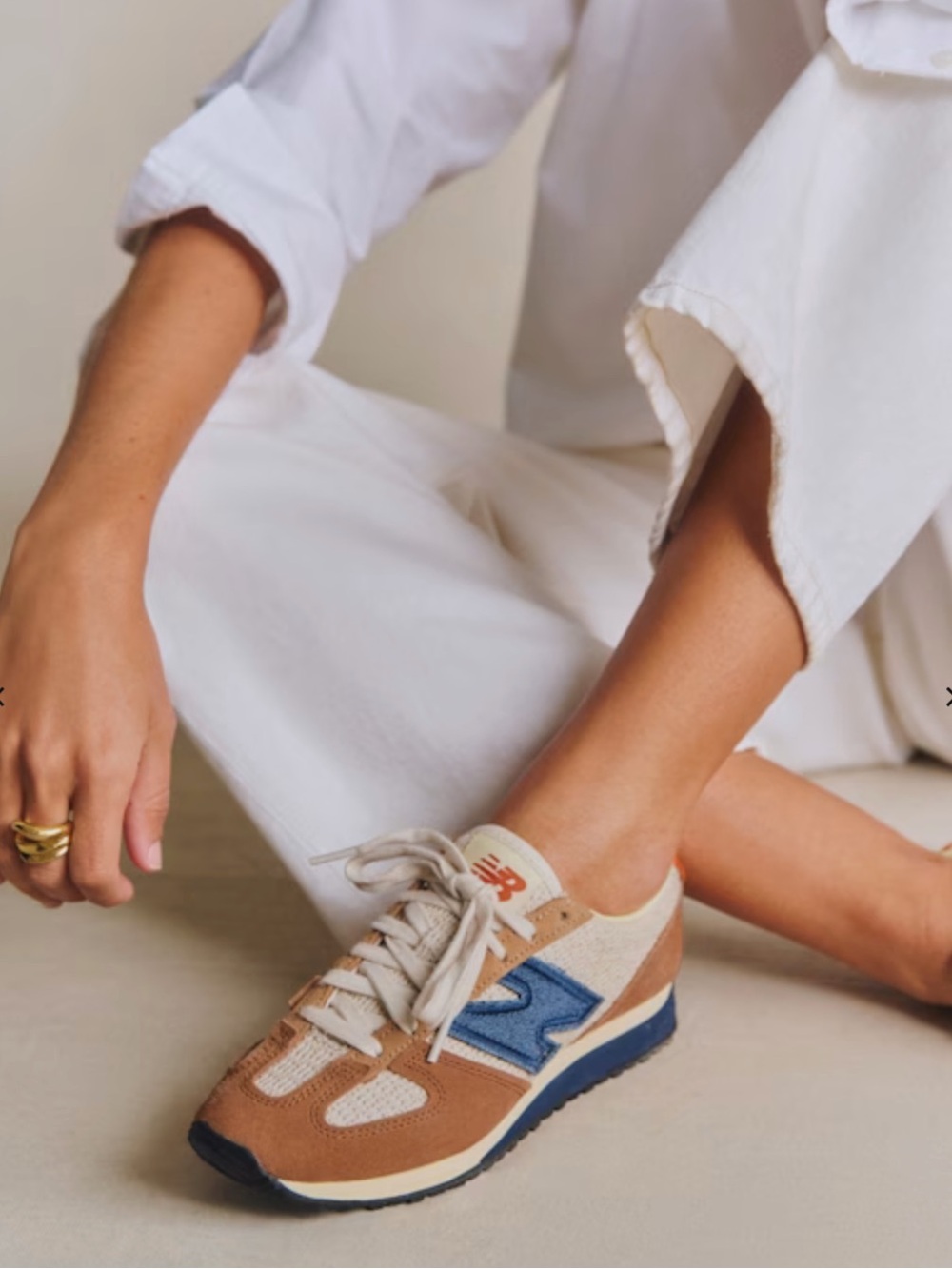Sézane x New Balance Women's Trainer fits size 8